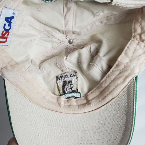 USGA Member Cap US Open Baseball Hat 2007 Oakmont Golf Athletic Khaki - Picture 4 of 7
